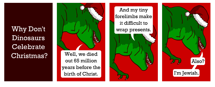 Dinosaur Xmas