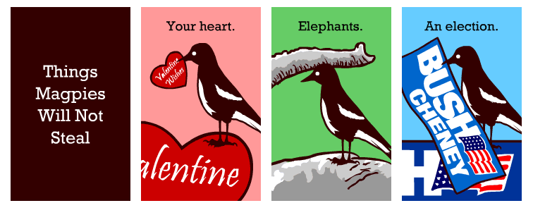 Magpies & Elephants