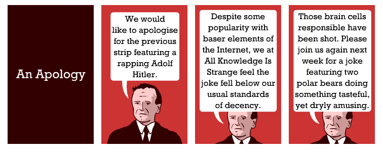 Apologies